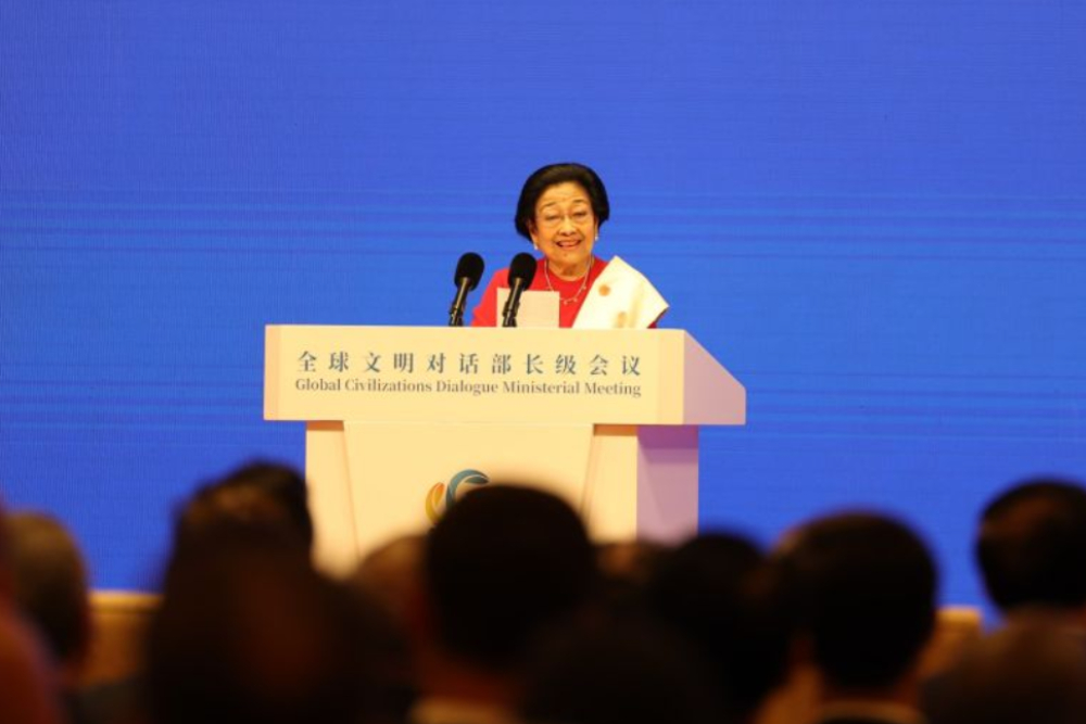  Megawati Dorong China Ambil Peran Kunci dalam Konferensi Asia Afrika Plus