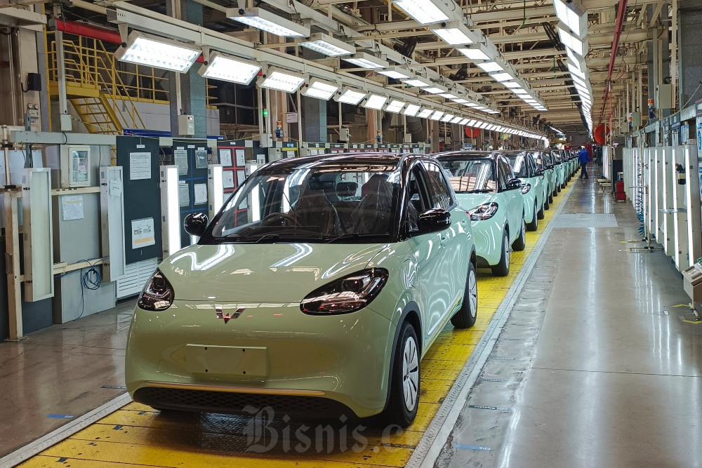  Produksi Mobil Wuling di Cikarang Tembus 167.000 Unit dalam Sewindu