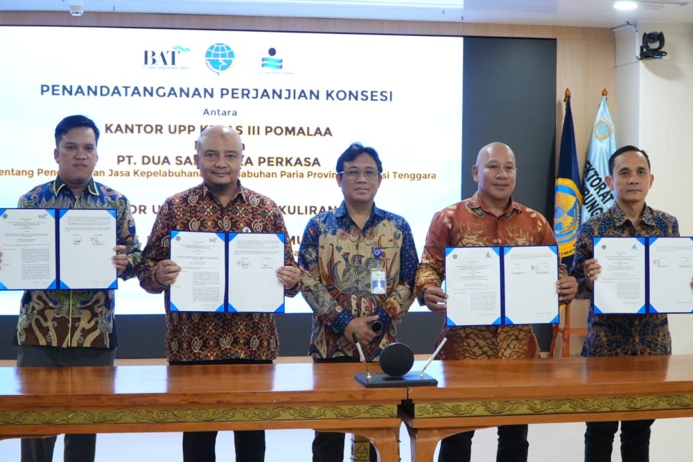  Kemenhub Restui Konsesi Dua Pelabuhan Senilai Rp3,4 Triliun