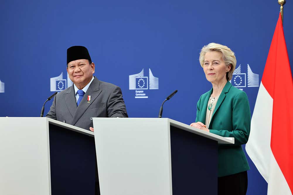  Momen Prabowo Ditanya Jurnalis Asing: Eropa Geser AS jadi Kekuatan Global?