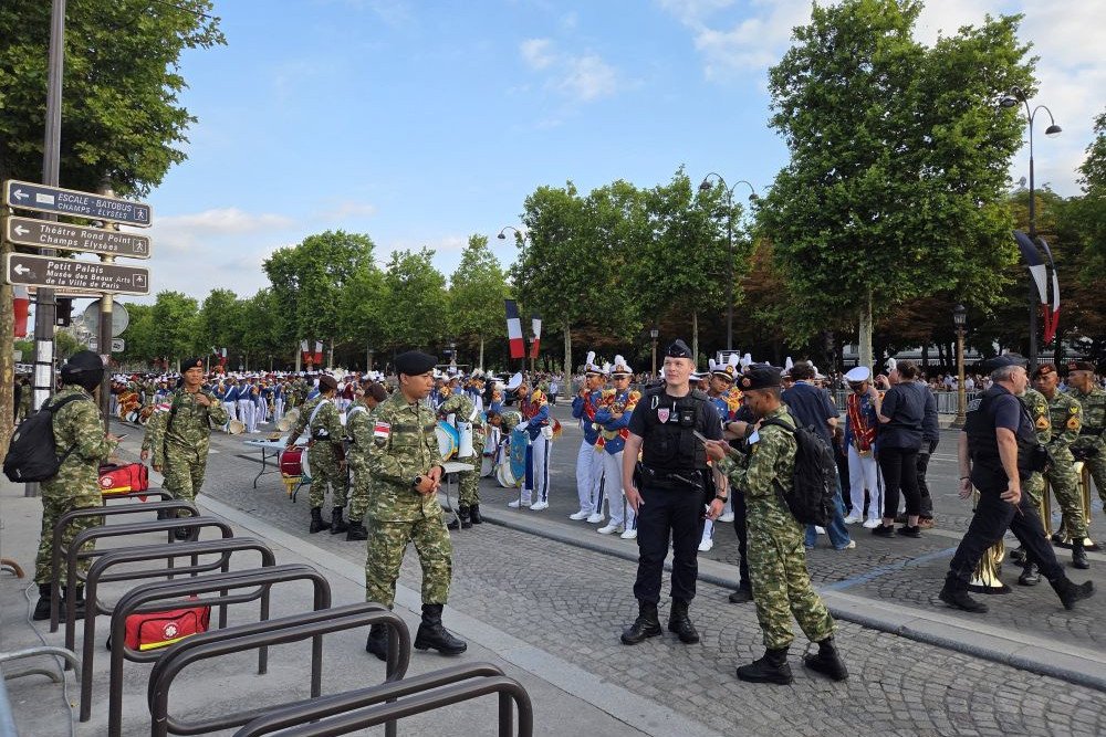  Parade Militer TNI Jadi Pembuka Bastille Day, 504 Personel di Baris Terdepan