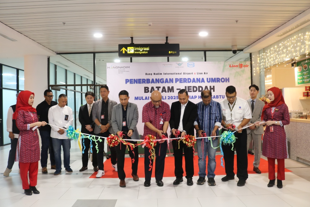  Lion Air Buka Rute Penerbangan Umrah dari Batam Menuju Jeddah
