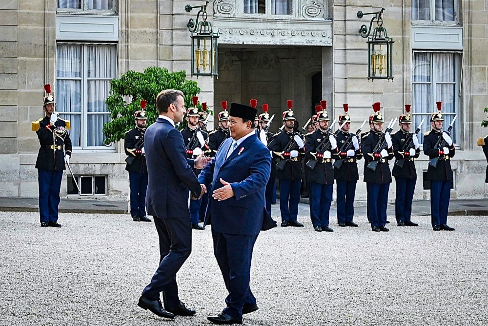  Prabowo Ungkap Isi Pertemuan Makan Malam Privat dengan Macron di Istana Elysee