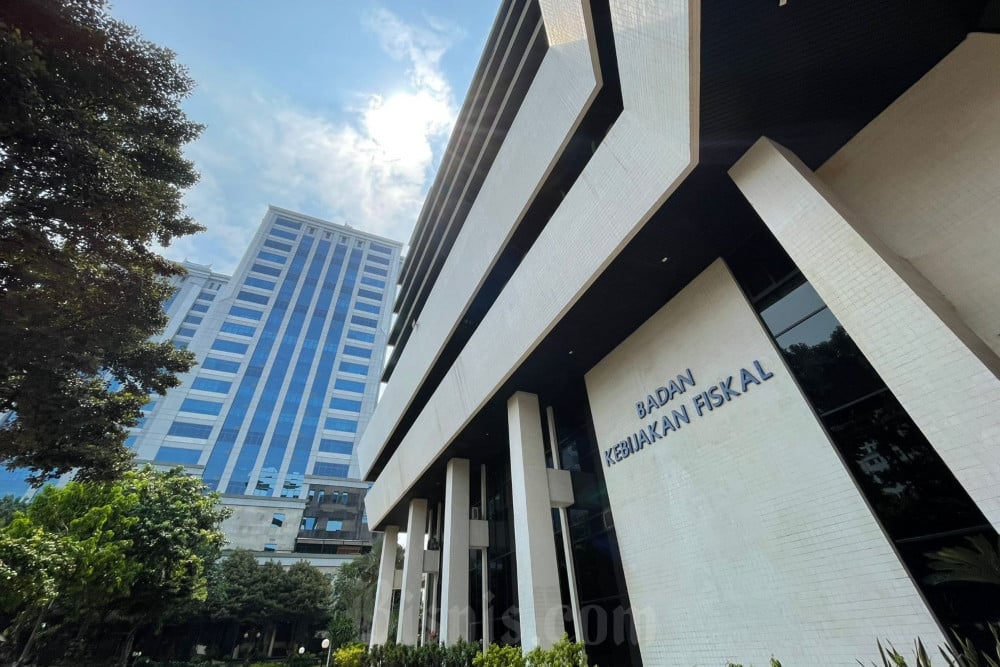 Gedung Badan Kebijakan Fiskal (BKF) di kompleks Kantor Pusat Kementerian Keuangan (Kemenkeu), Jakarta. / Bisnis-Wibi Pangestu Pratama