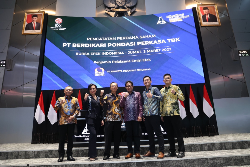  Berdikari Pondasi Perkasa (BDKR) Bakal Buyback Saham Rp80,32 Miliar