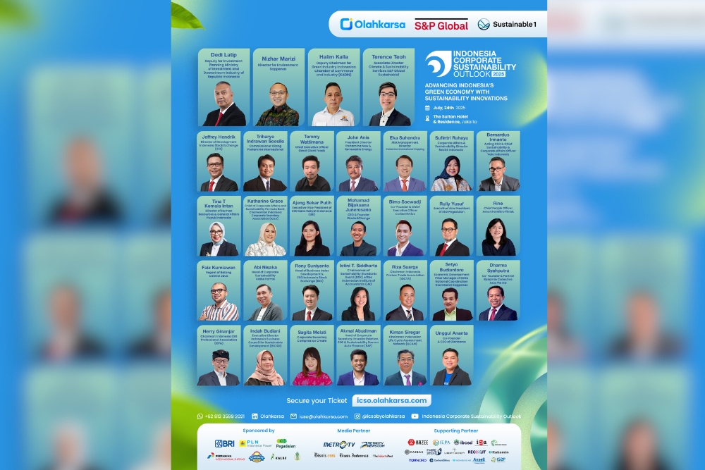  Olahkarsa & S&P Global Gelar Forum Dukung Green Economy di Indonesia