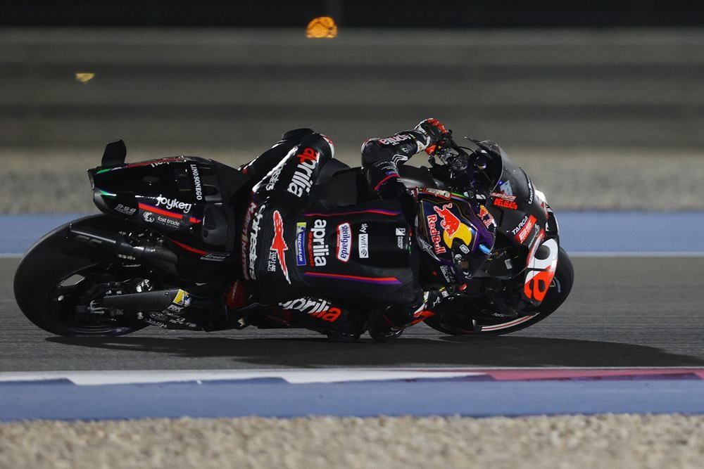 Pembalap Aprilia Racing, Jorge Martin /REUTERS-Ibraheem Al Omari