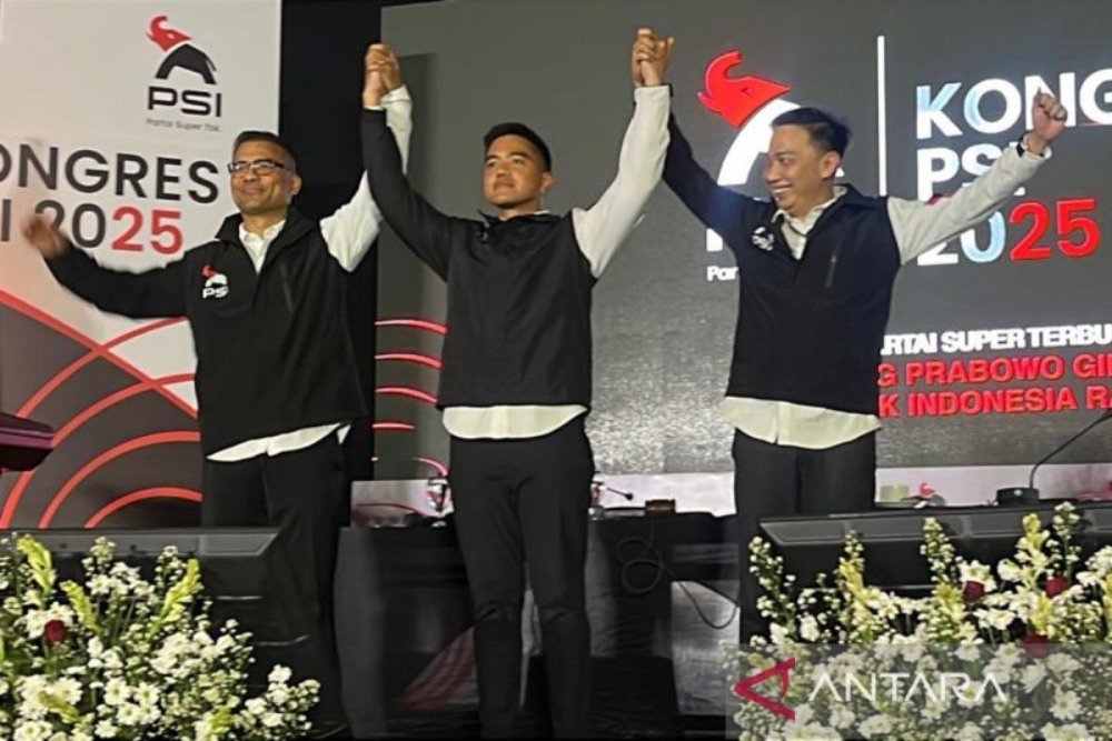  Pidato Perdana Usai Terpilih jadi Ketua Umum PSI, Kaesang Minta Maaf ke Kader