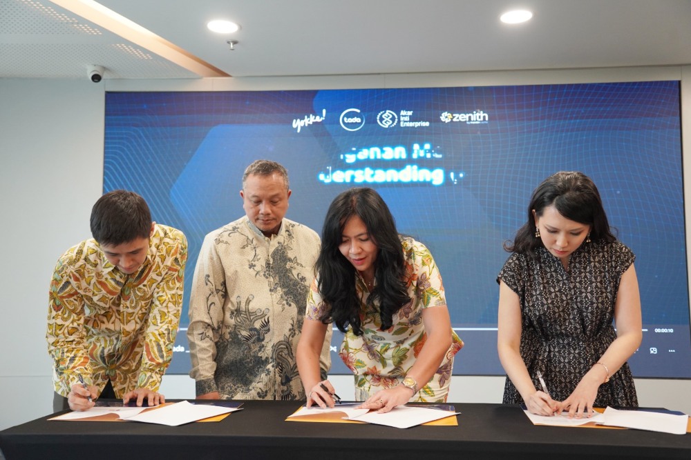  Dorong Pertumbuhan Bisnis Merchant, Yokke Gandeng Tada Kembangkan Sistem Mesin EDC