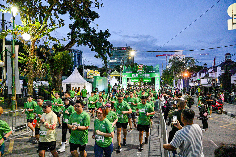 Ribuan Peserta Ikuti Road to MILO ACTIV Indonesia Race 2025 di Medan