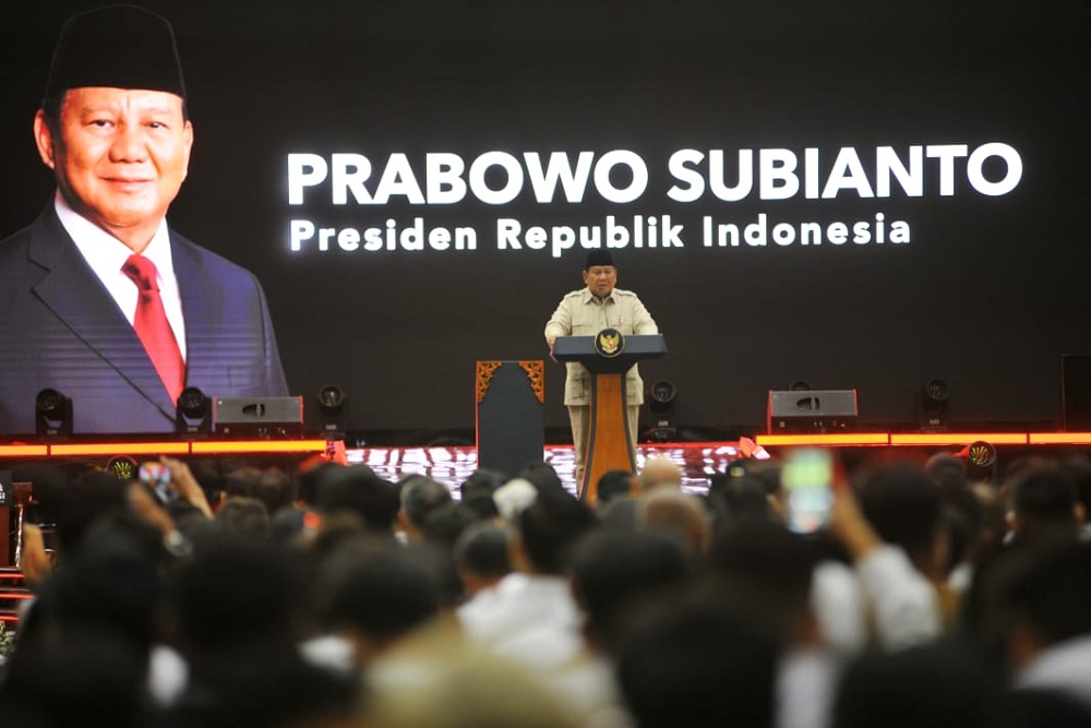  Prabowo: Pemimpin Harus Siap Dimaki tapi Tetap Bersih