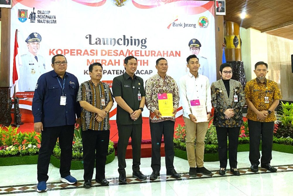  Bank Jateng Dukung Pembentukan 284 Koperasi Merah Putih di Cilacap