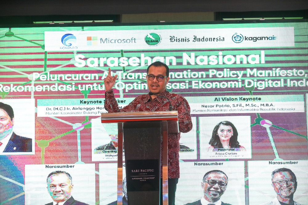  Wamen Nezar Patria Targetkan Draft Peta Jalan AI Diuji Publik Agustus 2025