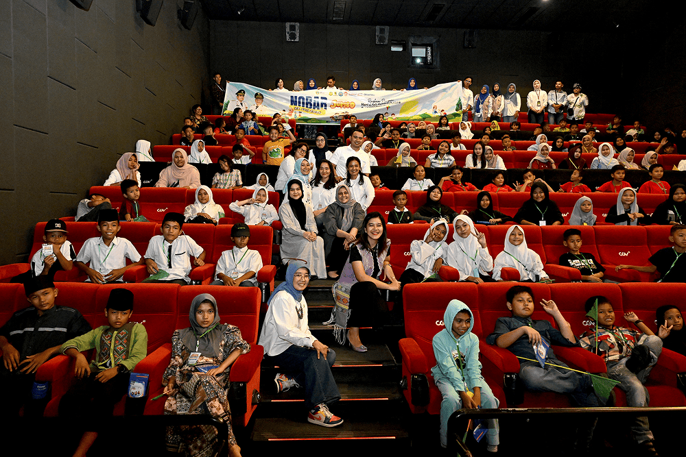  Rayakan Hari Anak 2025, Kahiyang Ayu Ajak 500 Anak Marginal Nobar ‘Jumbo’