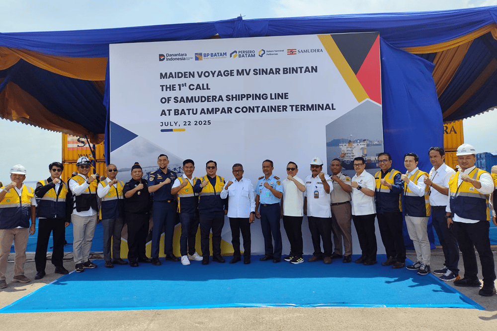  Pelabuhan Batuampar Resmikan Direct Call Kelima, Layari Batam-Myanmar