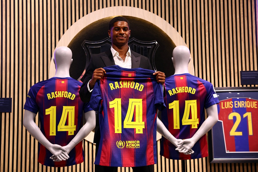 Marcus Rashford Resmi Gabung Barcelona dengan Status Pinjaman