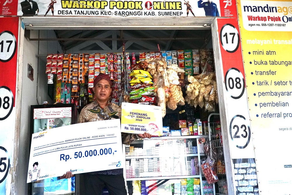  Mandiri Agen Diperluas, Bank Mandiri Dorong Ekonomi Kerakyatan
