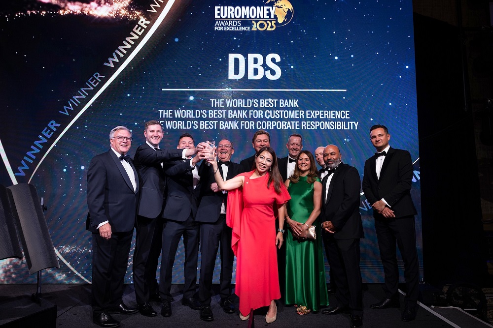 Bank DBS Raih Gelar World’s Best Bank dari Euromoney 2025