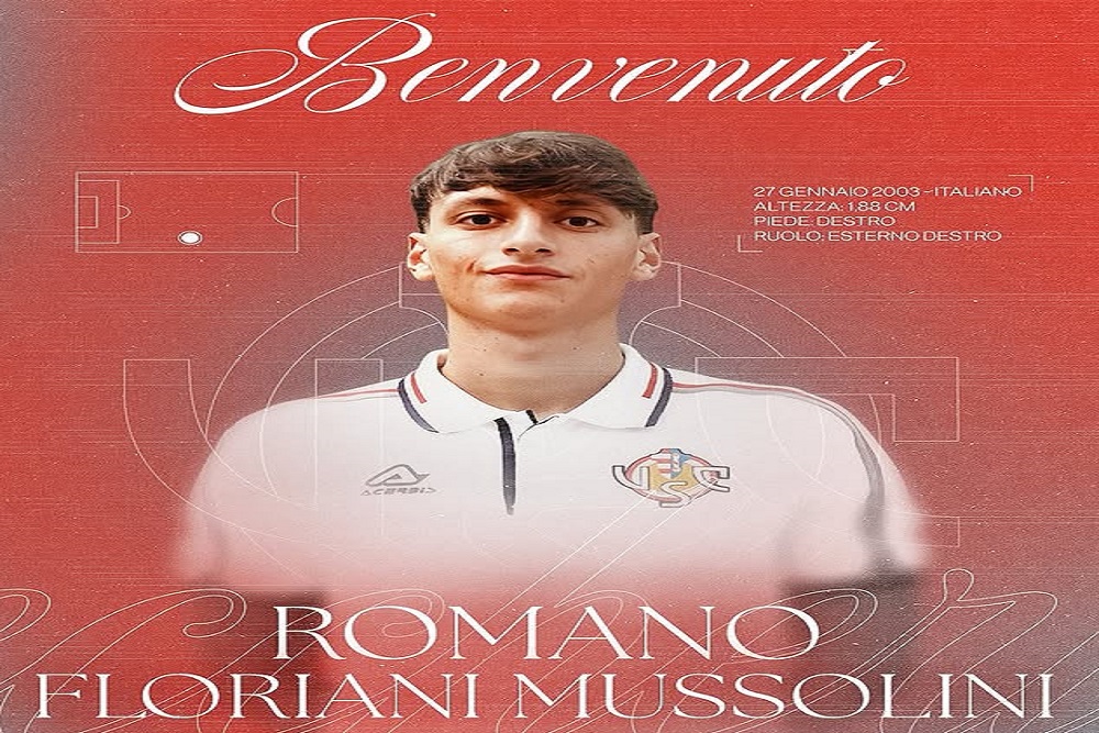  Cicit Diktator Italia Romano Mussolini Gabung Klub Promosi Serie A