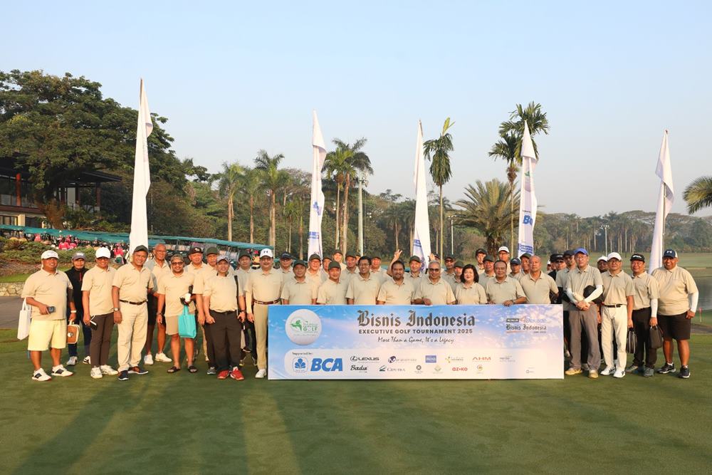 Bisnis Indonesia Adakan Executive Golf Tournament 2025, Diikuti Puluhan Peserta