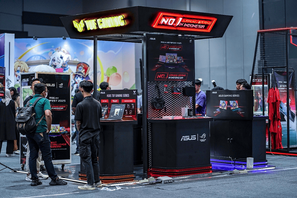  ASUS ROG, Brand Gaming No.1 Indonesia Hadir di HoYo FEST 2025 Surabaya