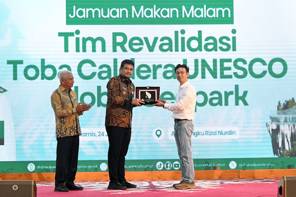  Revalidasi Geopark Toba Usai, Gubernur Bobby Optimis Lolos