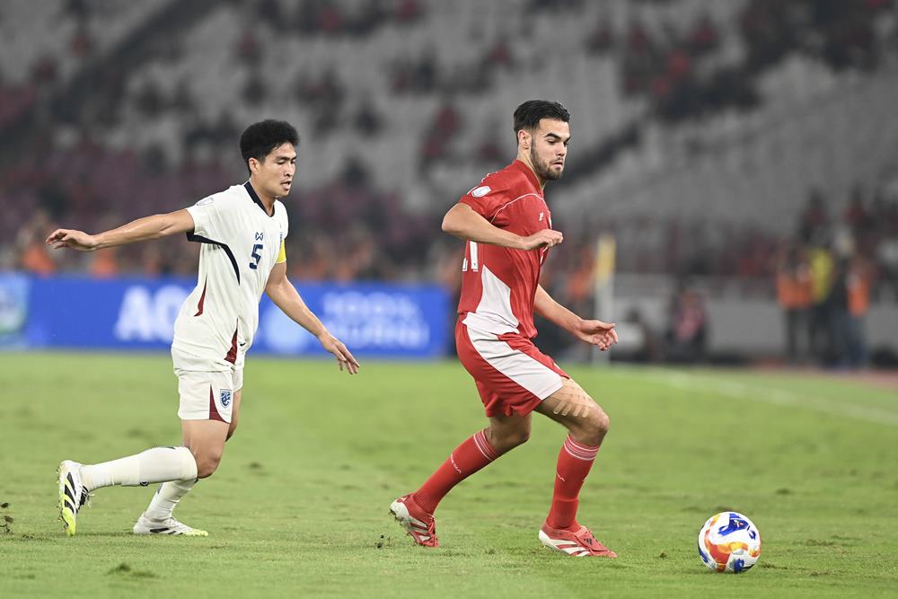  Hasil Indonesia Vs Thailand U23, Gol! Jens Raven Bawa Skor Jadi Imbang