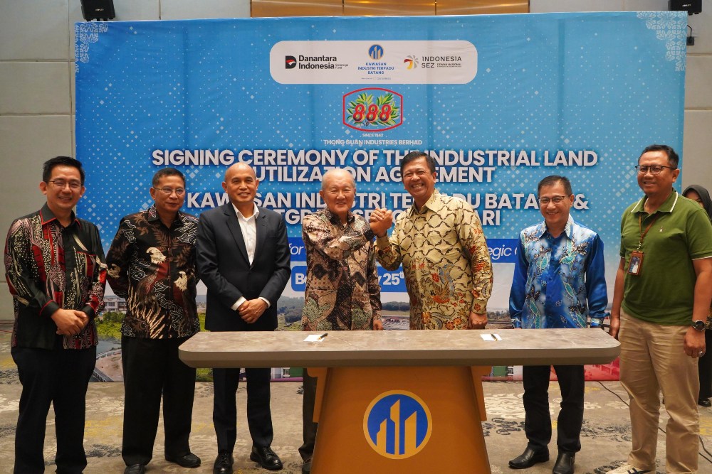  Perusahaan Plastik Malaysia Ini Bangun Pabrik di KEK Batang, Investasi US$7 Juta