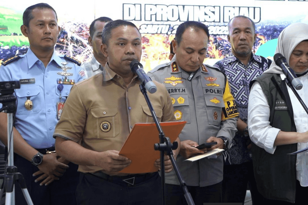  Karhutla Riau Teratasi, Gubernur Apresiasi Kerja Kolaboratif Semua Pihak