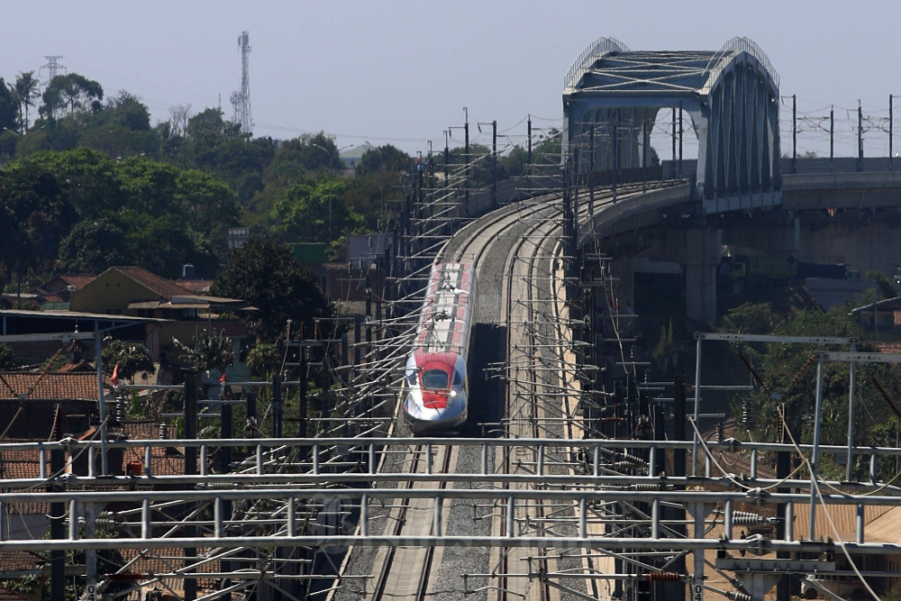  AHY Godok Skema Investasi Proyek Kereta Cepat Jakarta - Surabaya