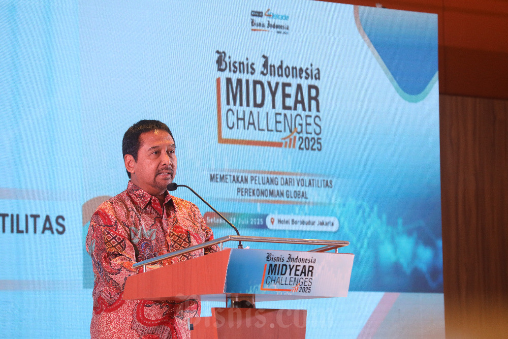  Bisnis Indonesia Midyear Challenges: Volatilitas Global Jadi Peluang Transformasi Ekonomi RI