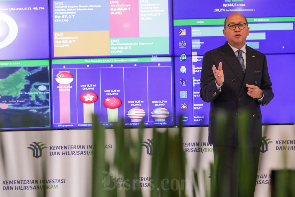 Investasi Hilirisasi Capai Rp280,8 Triliun Semester I/2025, Nikel Jadi Primadona