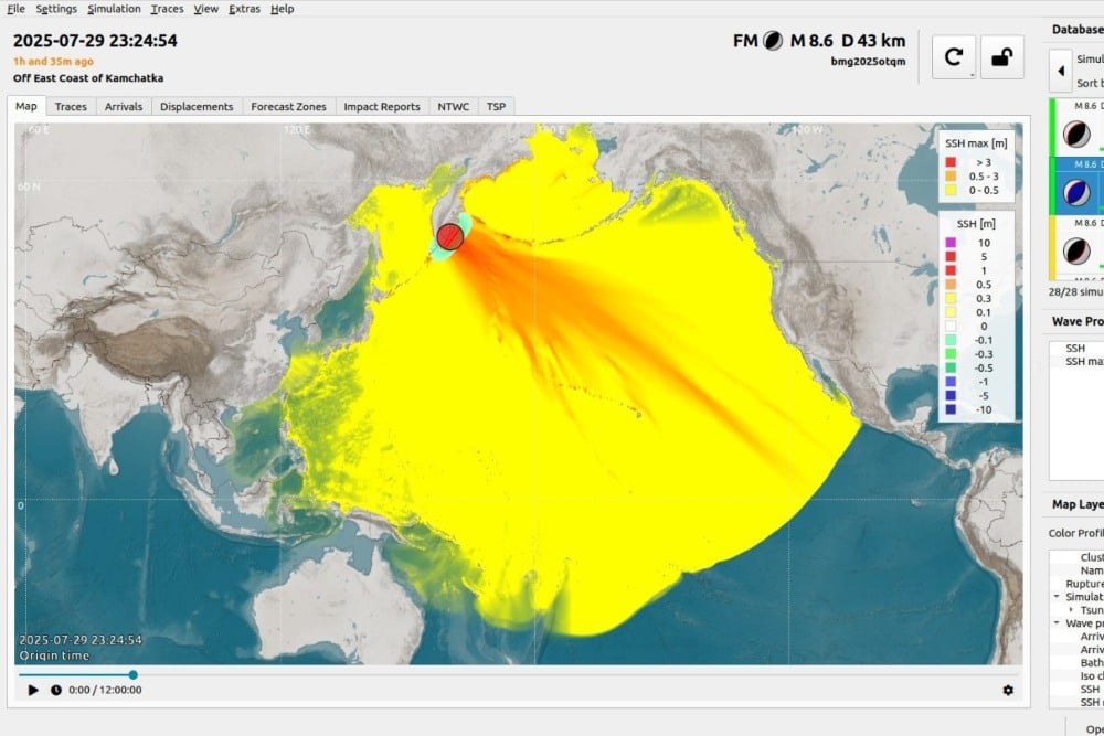 Ini 10 Wilayah di Indonesia yang Berpotensi Diterjang Tsunami 0,5 Meter