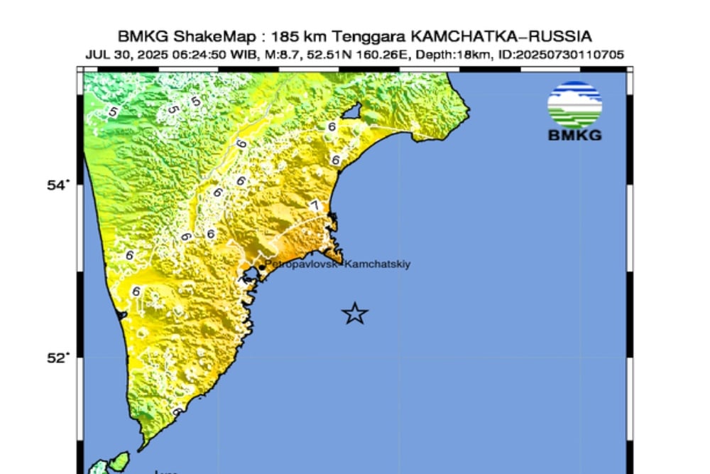 Ini Perkiraan Waktu Munculnya Tsunami di 10 Wilayah Indonesia, Mulai Jam 3 Sore Hari Ini