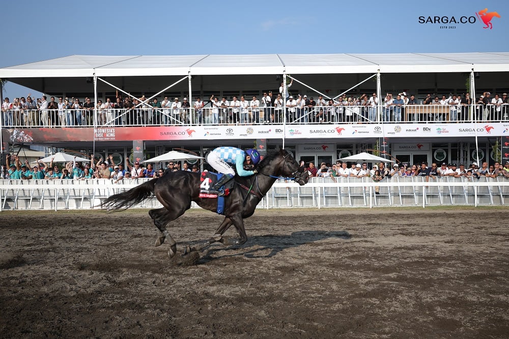 King Argentin Menangi Triple Crown di Indonesia Derby 2025
