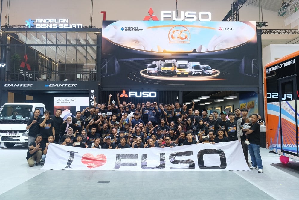 Mitsubishi Fuso Rayakan 55 Tahun di GIIAS 2025 Bersama Komunitas Canter