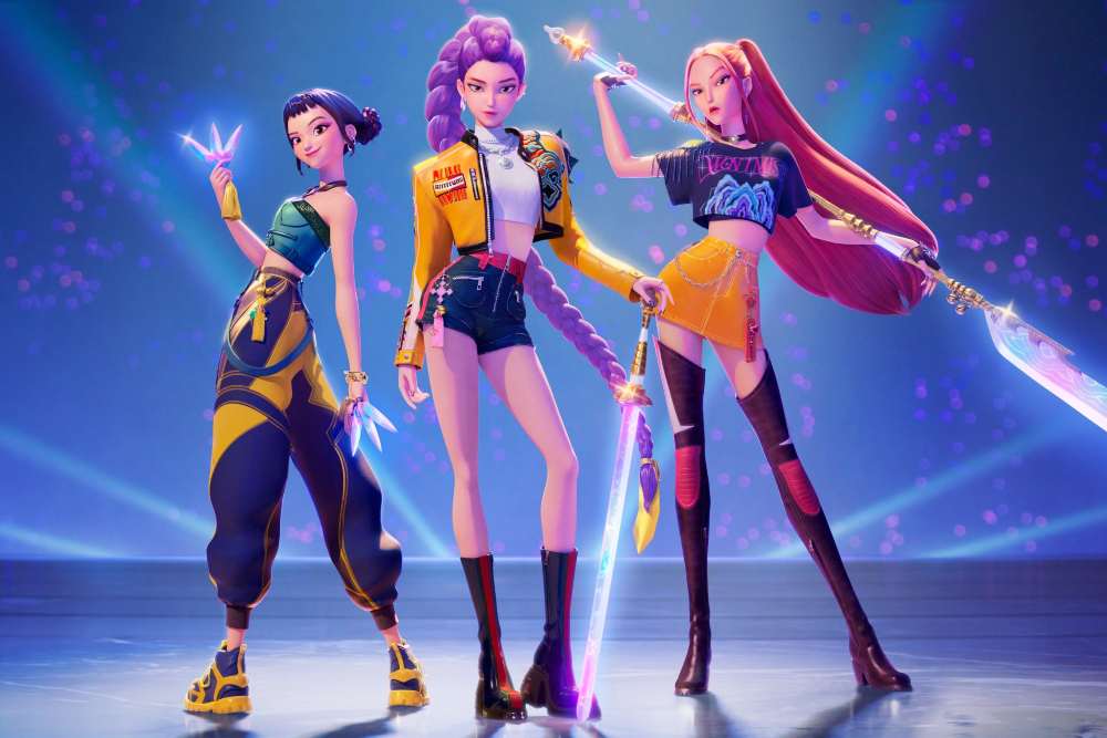  Film KPop Demon Hunters Jadi Film Animasi Terfavorit di Netflix