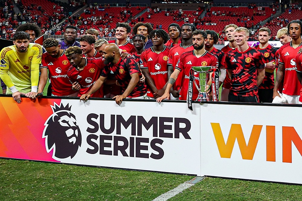  Manchester United Raih Trofi Premier League Summer Series 2025