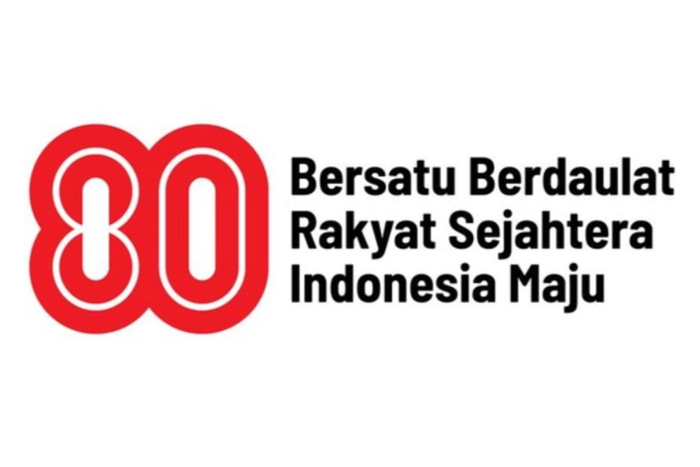 Logo HUT ke-80 Kemerdekaan RI. Dok Kemensesneg RI