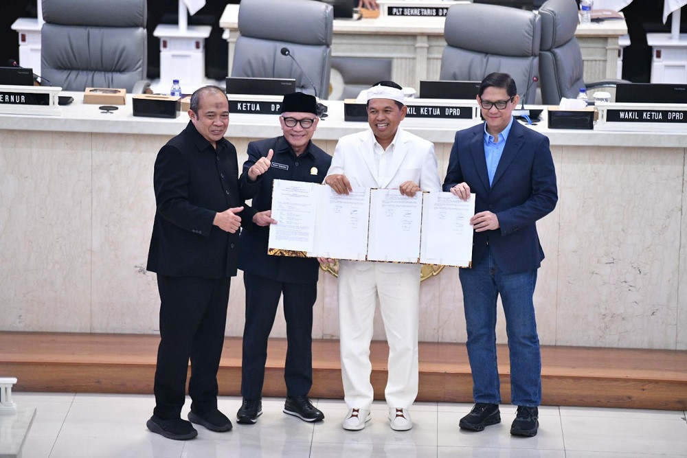 Pengesahan KUA-PPAS Perubahan Anggaran 2025 dan pengantar KUA-PPAS APBD 2026