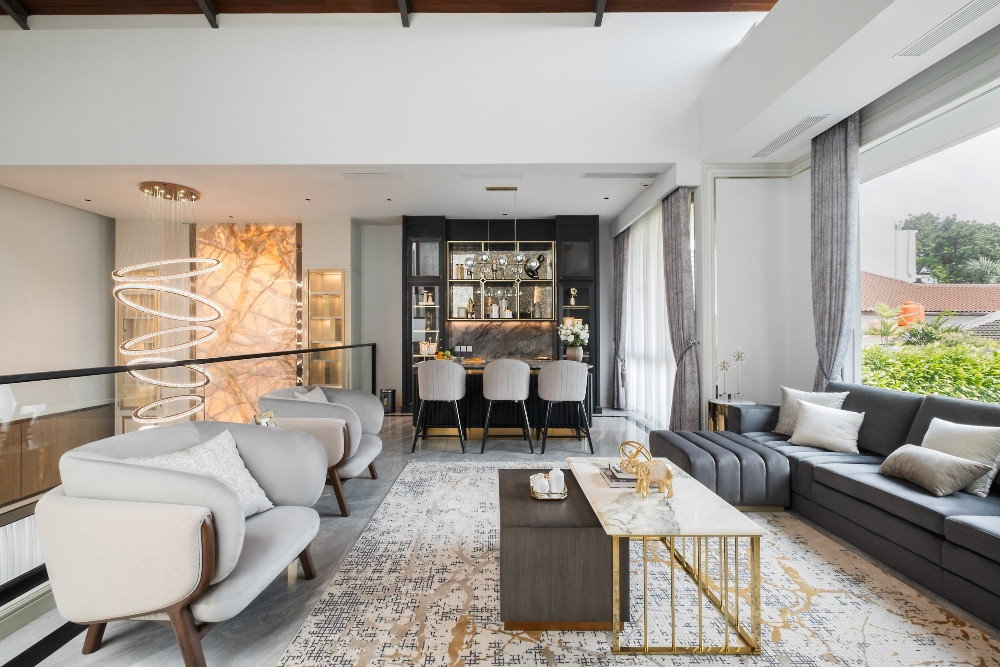 Konsep Hunian Contemporary Luxury yang Homey dalam SHVA House