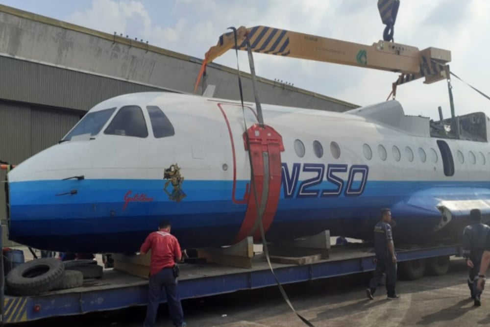 Kilas Balik Pesawat N250, Simbol Teknologi Nasional yang Berakhir di Museum