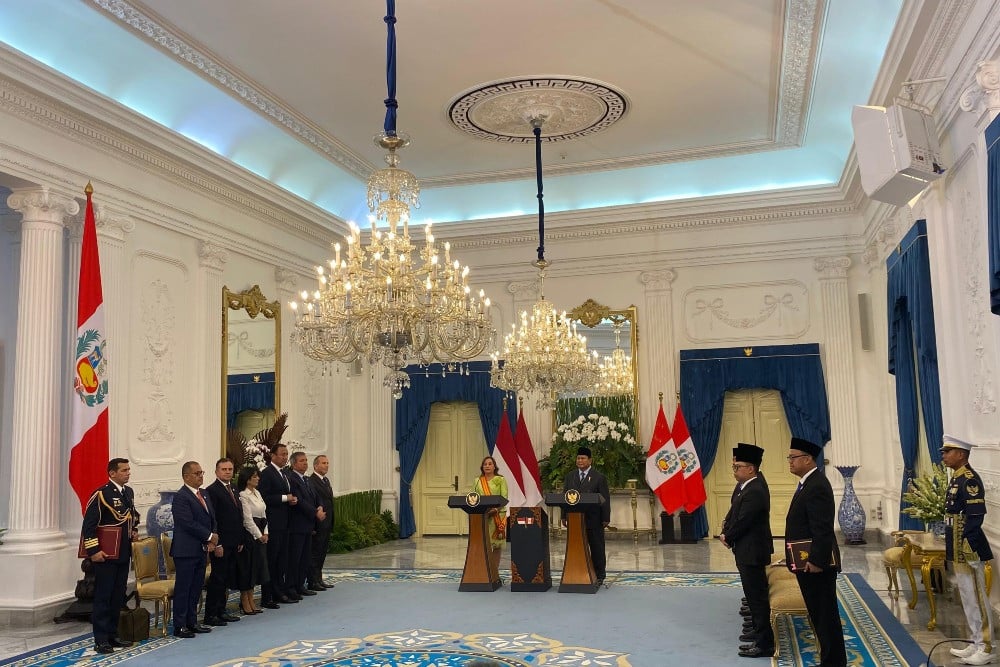 Prabowo Minta Dukungan Peru untuk Keanggotaan Indonesia di OECD