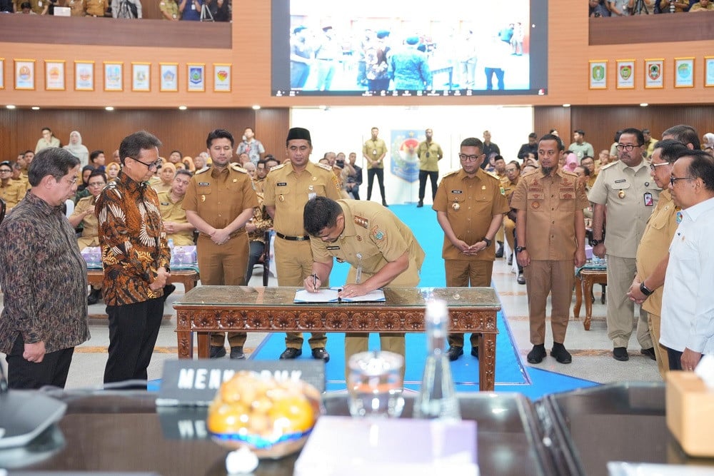Bobby Nasution dan 7 Gubernur Sepakat Percepat Eliminasi TBC