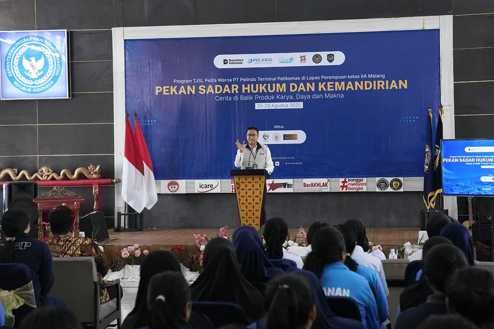 Pelindo Petikemas Hadirkan Harapan Baru Bagi Perempuan di Lapas Malang