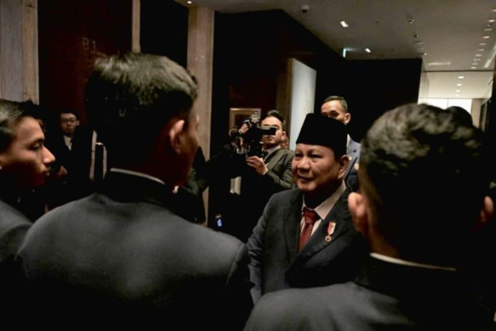Kala Diaspora Indonesia Sambut Kedatangan Prabowo di Tokyo