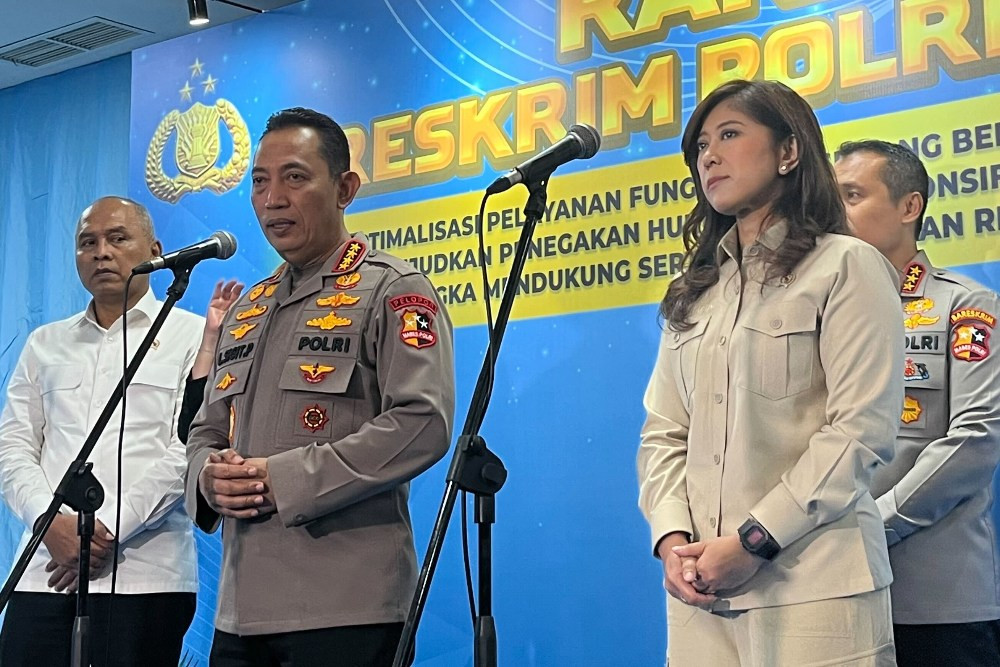 Kapolri Listyo Sigit Tekankan Kolaborasi Aparat Penegak Hukum di Rakernis Reskrim 2026