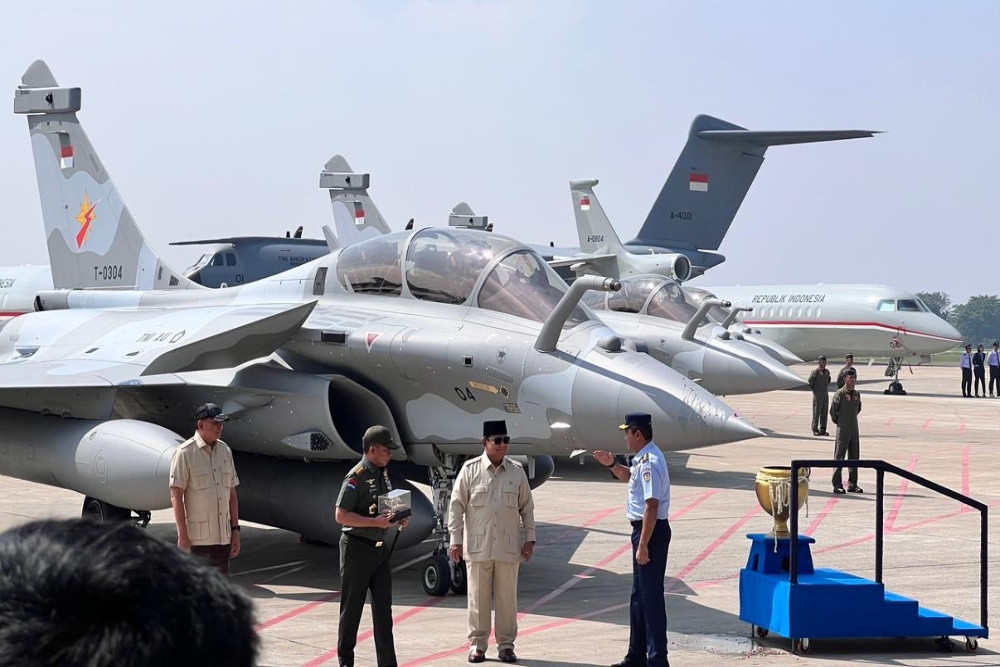 Prabowo Resmi Serahkan Alutsista Baru ke TNI, Ada Rafale hingga A400M