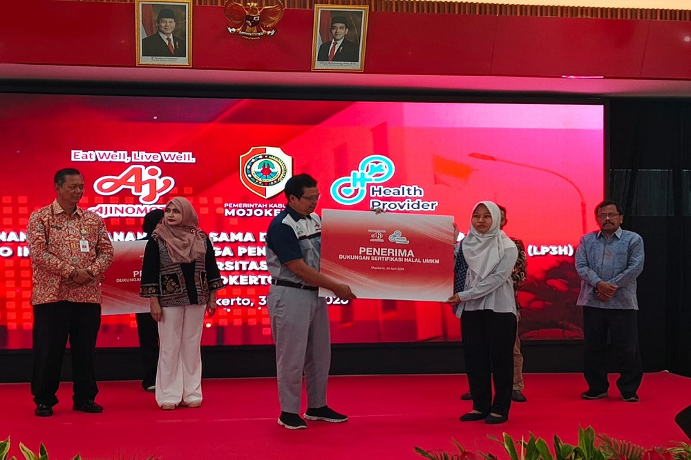 Bantu UMKM Naik Kelas, Ajinomoto Indonesia Fasilitasi Sertifikasi Halal