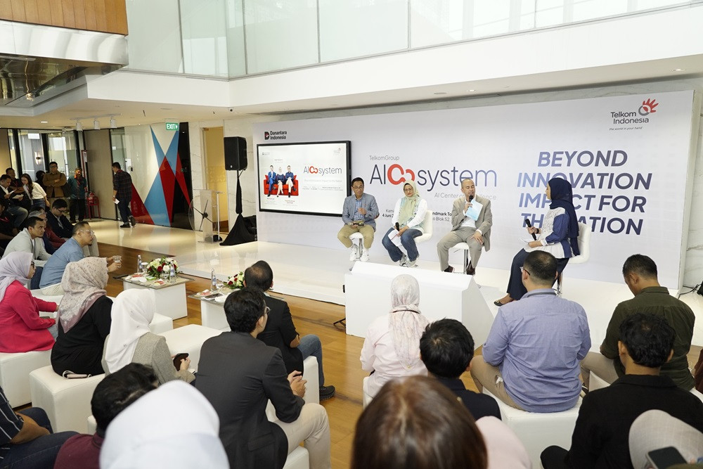 Telkom Luncurkan AIcosystem, Bidik Adopsi AI Lintas Sektor Industri